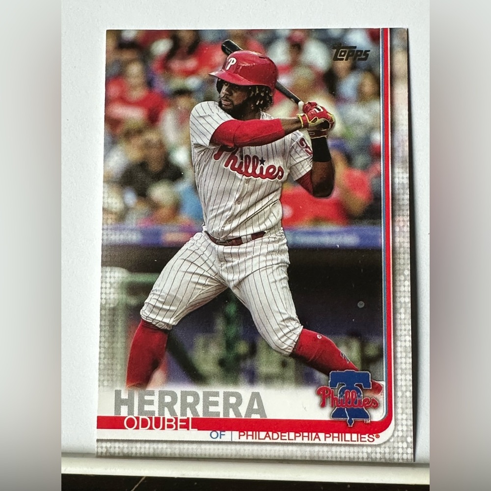 Odubel Herrera, Philadelphia Phillies. 2019 Topps Series 1. No. 224.